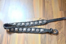 Vintage NANNI Milano Gürtel Metal Gr 38 L95