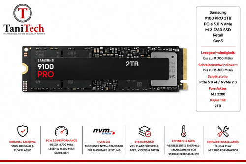 Samsung 9100 pro 2tb - 9100, pcie