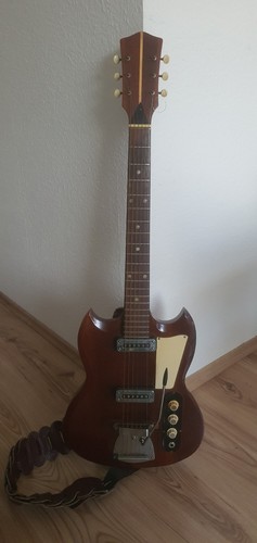Vintage japanische gitarre - japanische, e-gitarre