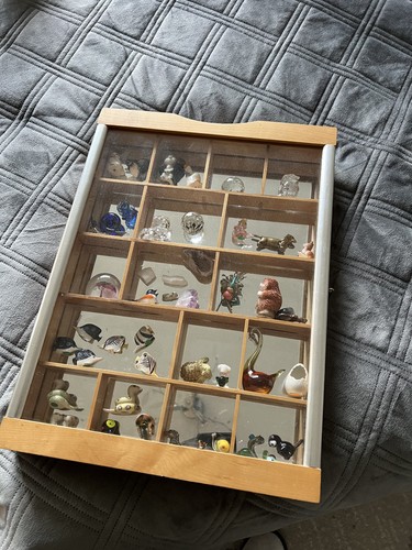 Setzkasten aus spiegelglas - setzkasten, mit