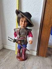 Puppe Musketier mit Säbel auf