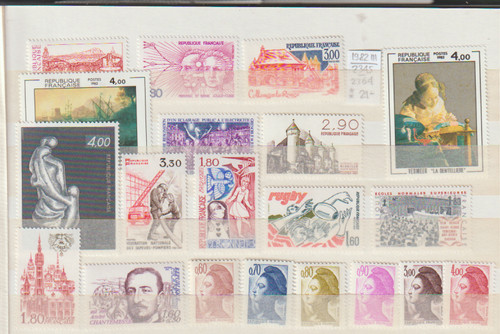 Frankreich posten aus - , 1982