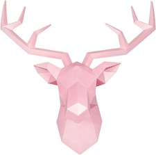 Hirschkopf Wanddekoration 3D