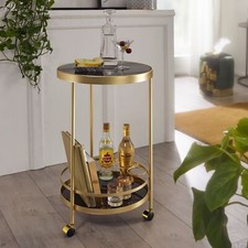 FineBuy Servierwagen Gold
