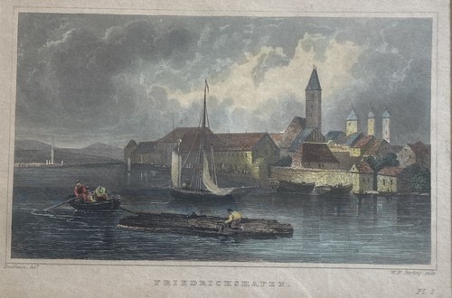 Orig antiker kolorierter - orig.,