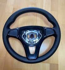 Lenkrad Leder Mercedes Vito Tourer V-220 W447 A0004601803 W117 W205  NEU Bezogen