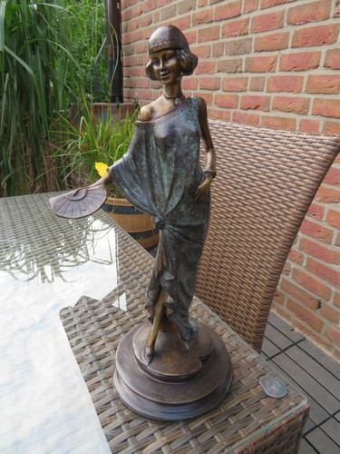 796 art déco bronze skulptur - 796*,