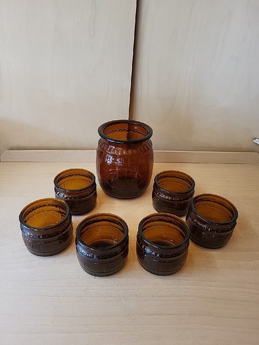 Rumtopf mit gläsern - rumtopf, glas