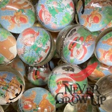 WEIHNACHTEN Hüpfballs 1-50 Partytasche Füllstoffe Weihnachten Strumpf Kinder Taschengeld