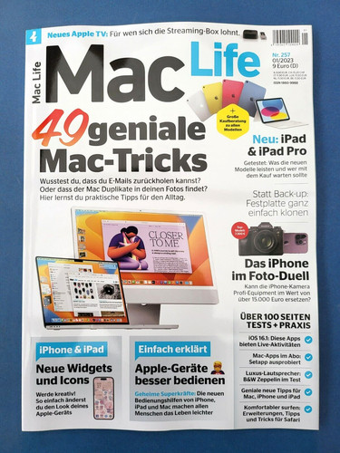 Mac life 257 01 - nr.257, 01/2023