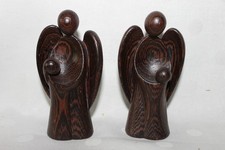 2 x Schutzengel modern Massiv