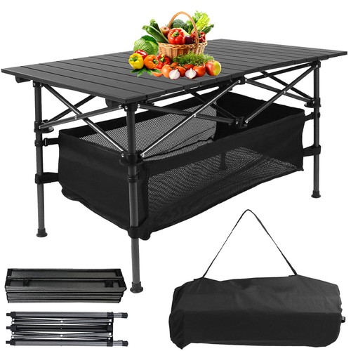 Aluminium campingtisch - aluminium,
