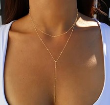 Boho Mehrschicht Halskette