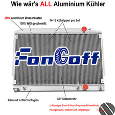 3 Reihig Aluminium Kühler