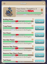 kingshot account TG3 116mil