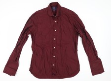 Elegantes rotes Herrenhemd