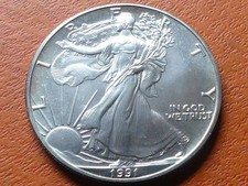Münze USA Dollar „Silver