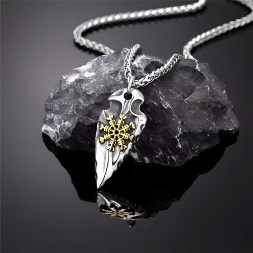 Wikinger kette mit - kette, speer