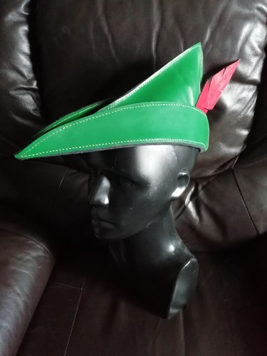 Neu leder rotkehlchen kapuze - neu,