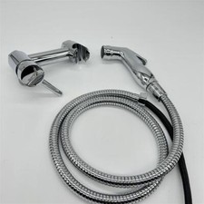 Ibergrif - Wandmontage WC-Bidet Handbrause Set mit Douche und Halter, Schlauch, 