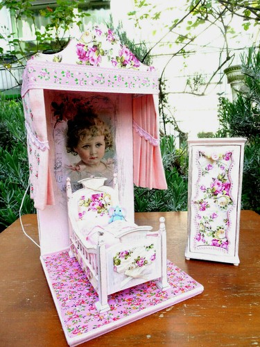 Miniatur szene alkoven - miniatur,