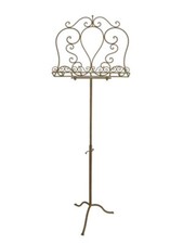 BUCHSTÄNDER NOTENSTÄNDER KONDOLOLENZBUCH HALTER ANTIK STIL HÖHENVERSTELLBAR NEU