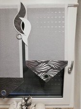 Scheiben Gardine, 80-90cm. 