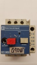 GV1-M04 0,4-0,63A Motorschutzschalter und GV1-A01 Hilfskontakt von Telemecanique