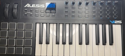 Alesis vi25 midi keyboard - alesis, midi-keyboard