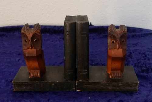 Zwei antike buchstützen aus - antike,