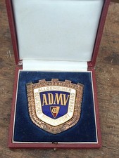 ADMV DDR PLAKETTE EMBLEM  Meisterschaft 1961 In Ovp Selten Rarität