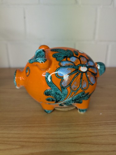 Vintage spardose schwein - vintage,