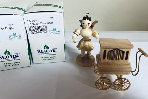 Blank engel mit drehorgel - blank,