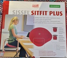Sissel Sitfit Plus ergonomisches Sitzkissen schwarz, aufblasbar