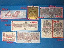 Sticker Set Logos bianchi