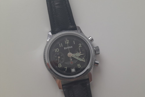 Poljot buran chronograph - poljot,