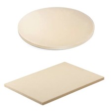 Pizzastein Schamotte Backstein Brotbackstein Ofen Grill Pizza Brot Flammkuchen