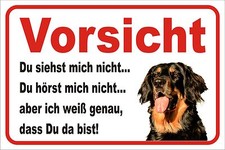 Schild S0368 - Vorsicht