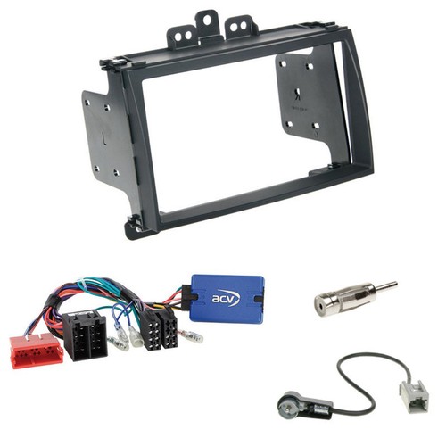 Double din radio bezel - radio,