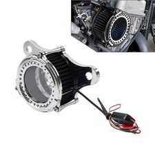 Luftfilter-Ansaugfilter mit Licht für Harley Touring Softail Fat Boy Dyna FXR