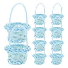  10 Pcs Blumenkorb Geflochten