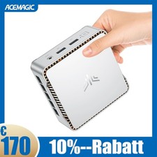 NiPoGi 4K Mini PC Windows 11 Pro Intel 12th N95 Micro PC 16GB DDR4 RMA 512GB SSD