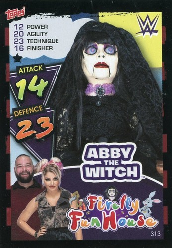 Topps wwe 2021 313 abby - 2021,