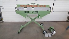 Segment Abkantbank Blechbiegemaschine Kantbank 1250 / 1,5 VIDEO DACHDECKER