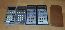 4x DDR Taschenrechner 2x MR 411 + 2x MR 610 + Etui, (Teil) Defekt Zustand ok gut