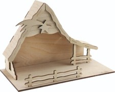 Weihnachtskrippe Bausatz -