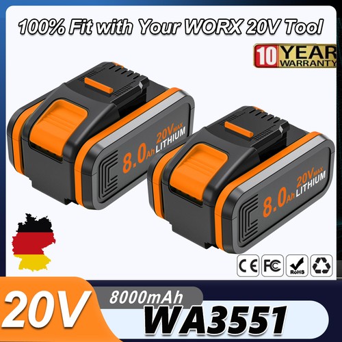 8000mah 20v max 8ah - 8ah, akku