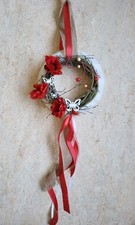 Frühlingskranz Mohnblumen Rot