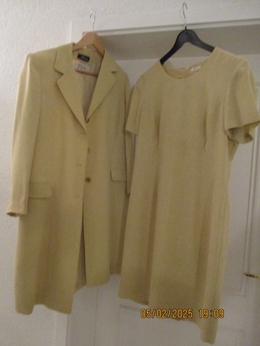 Kleid mit mantel - kleid, neu