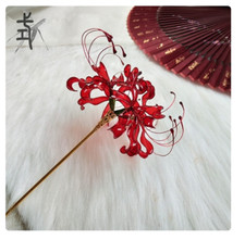Lycoris radiata flower hairpin - lycoris,